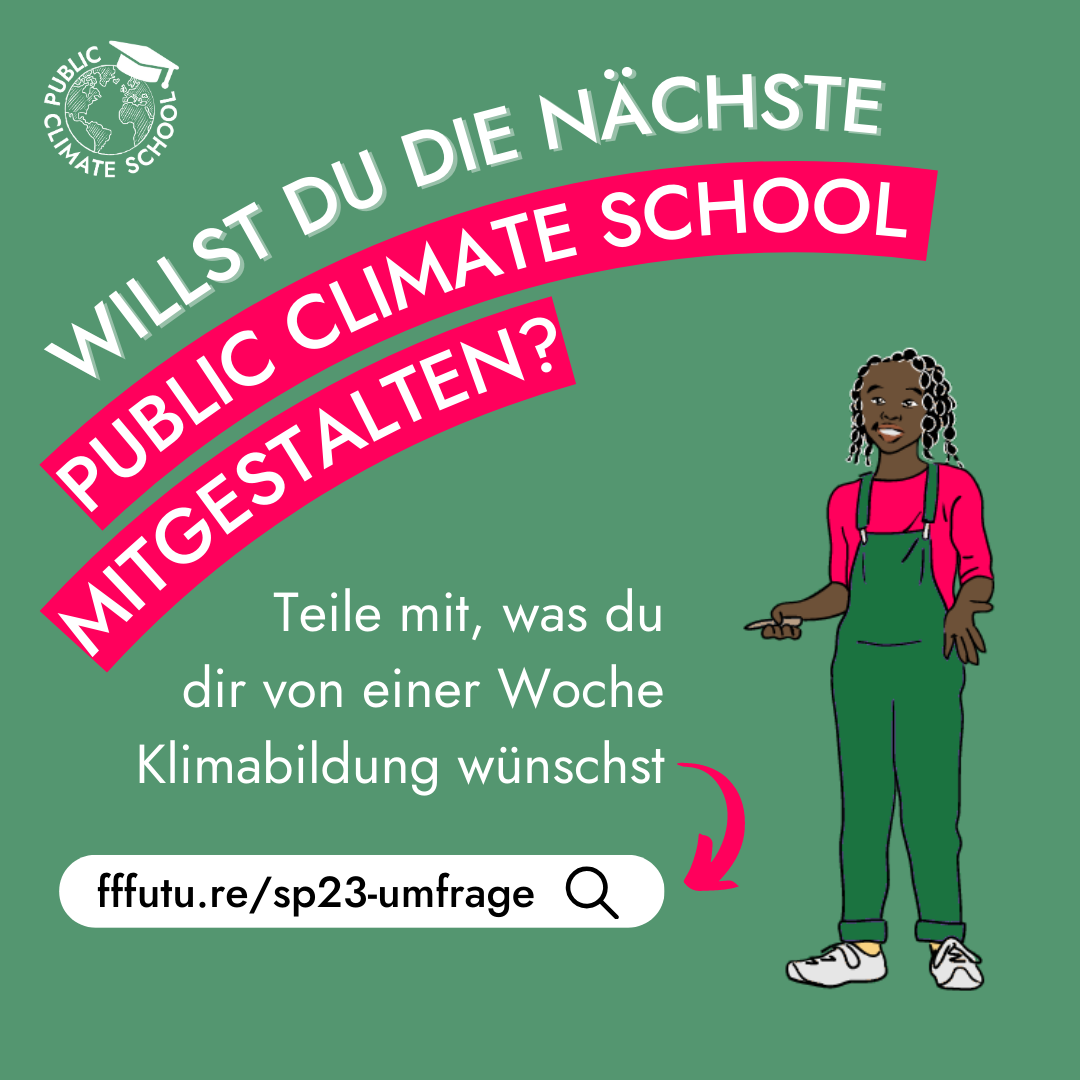 Public climate school 2023 jetzt mitgestalten!