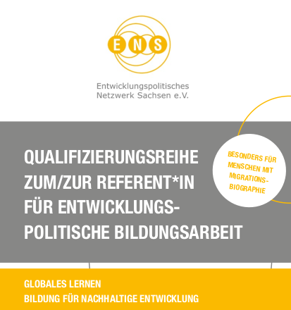 Qualifizierungsreihe zum/zur Referent/in für die entwicklungspolitische Bildungsarbeit