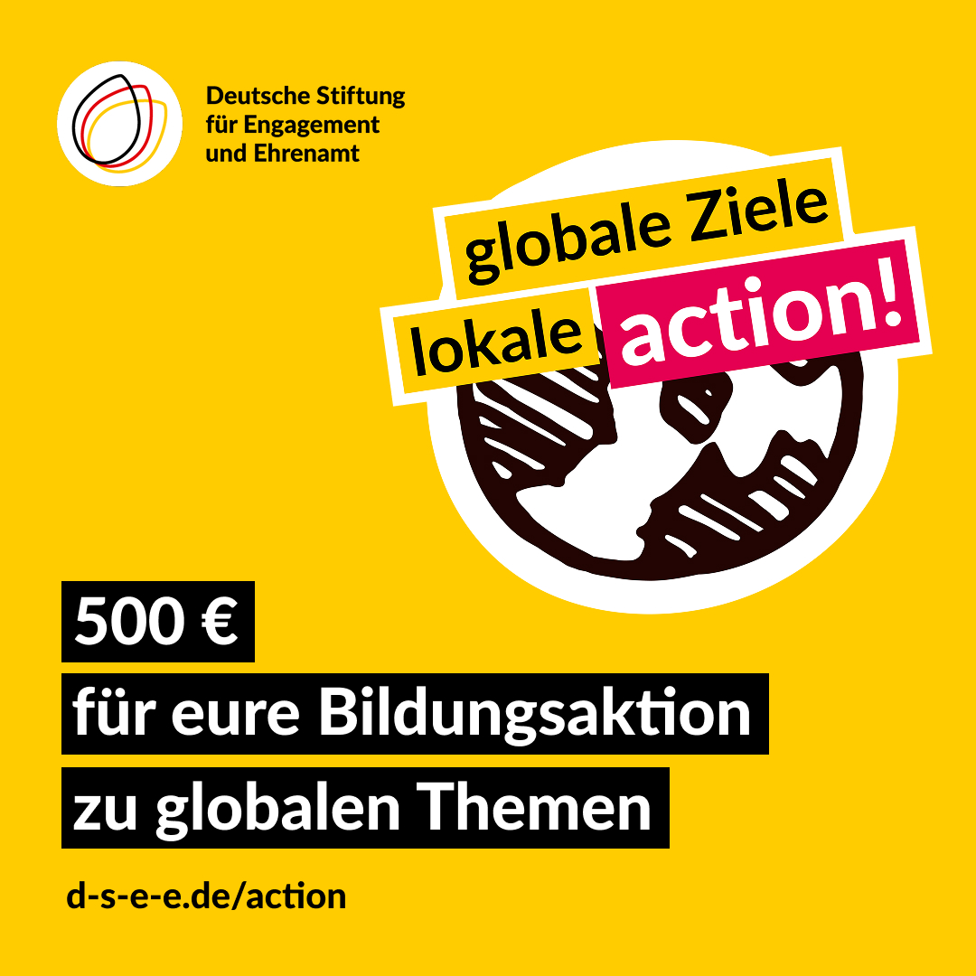 action! DSEE-Förderprogramm für Einzelpersonen, Initiativen und Gruppen